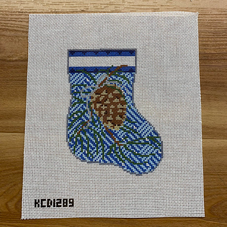 Pinecones on Jennie - Mini Sock