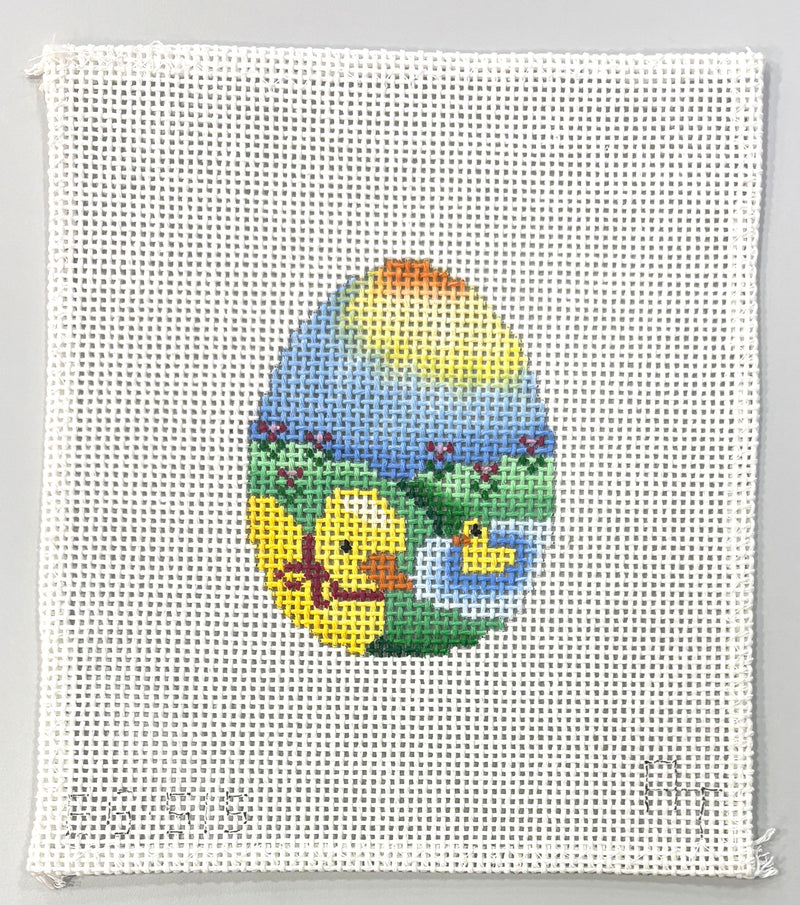 Springtime Ducks Easter Egg