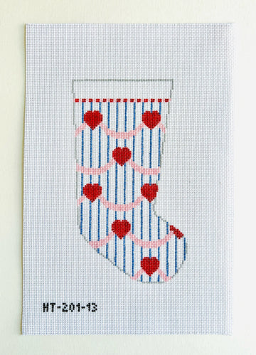 Hearts Stocking (13 mesh)