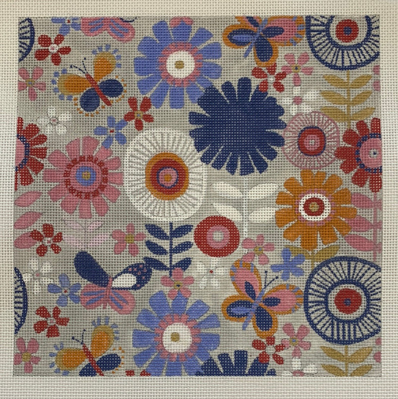 Flowers and Butterflies