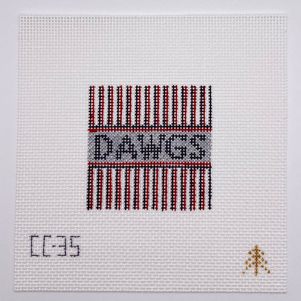 Coozie Insert - DAWGS (University of Georgia)