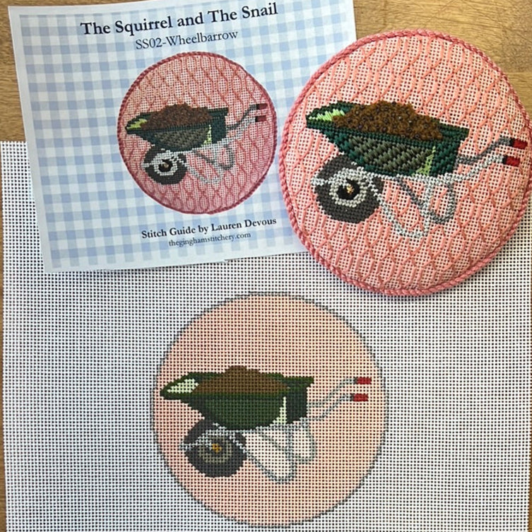 The Squirrel & The Snail ·  Garden Icons-Wheelbarrow