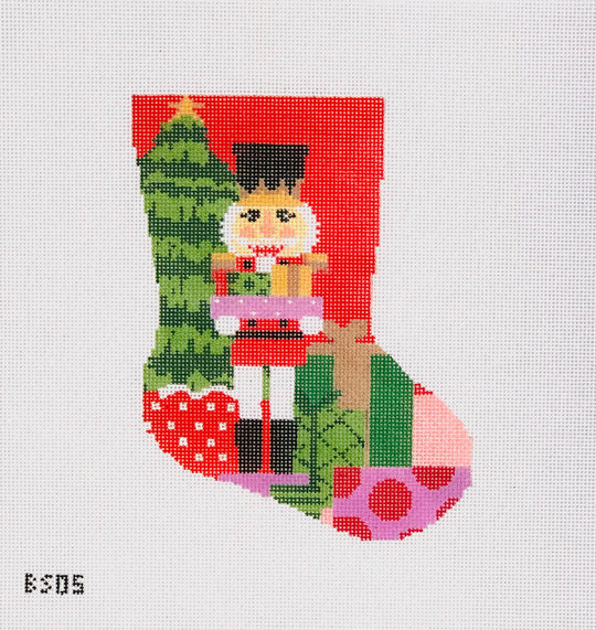 Classic Nutcracker - Ornament Sized Stocking