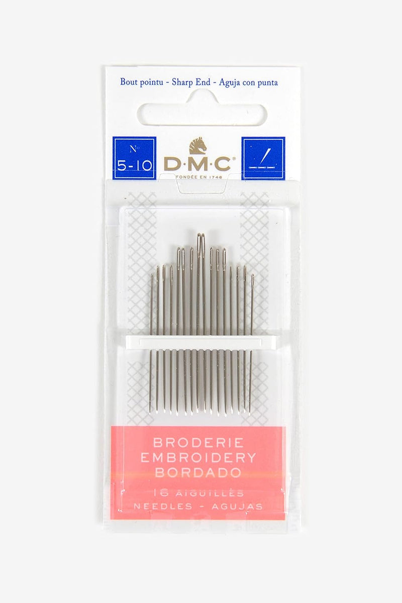 DMC No. 5-10 Embroidery Needles