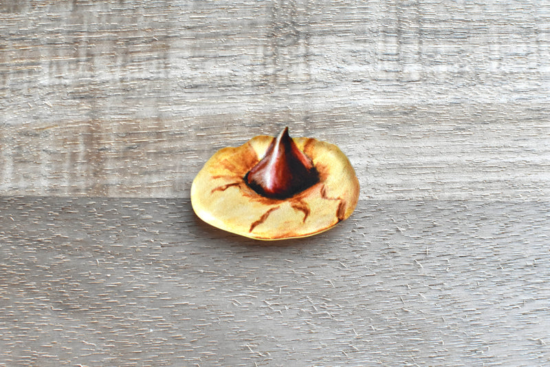 Hershey Kiss Peanut Butter Cookie Needleminder