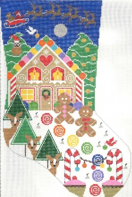 Gingerbread Christmas Stocking