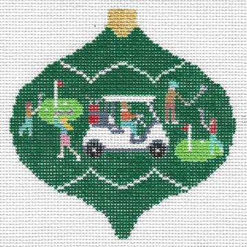 X -mas Ball w/ Golfers