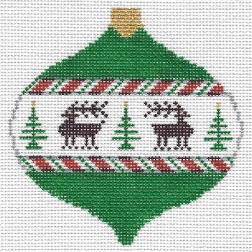 X-mas Ball w/Reindeer
