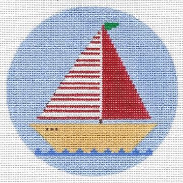 Sailboat Red