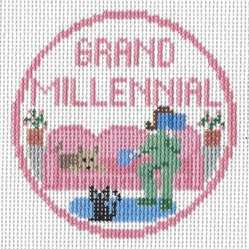 Grand Millennial · Badge