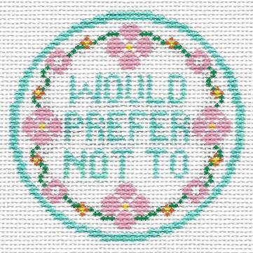 Would Prefer Not To · Badge