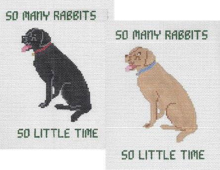 So Many Rabbits - Yellow Lab