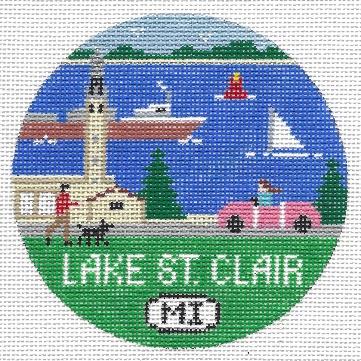 Lake St. Clair, MI · Round