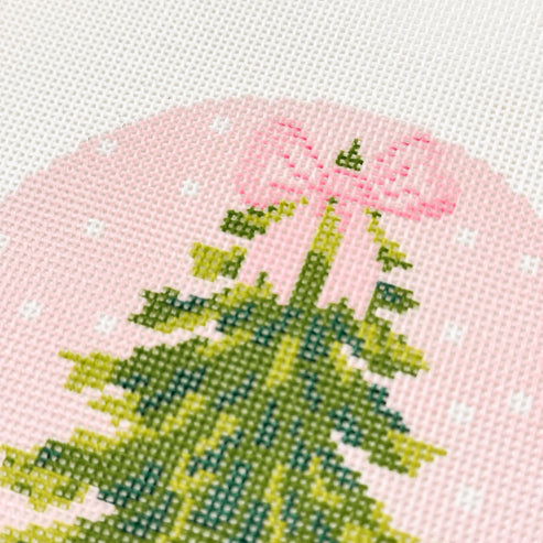 Bow Christmas Tree 4" Ornament