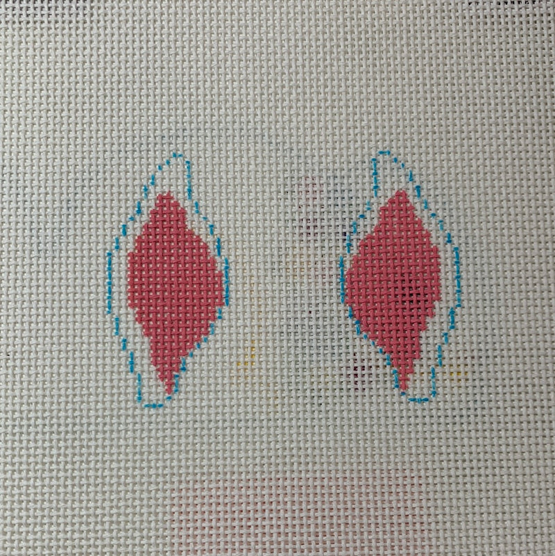 2-Sided Bunny - Floral (13 mesh)