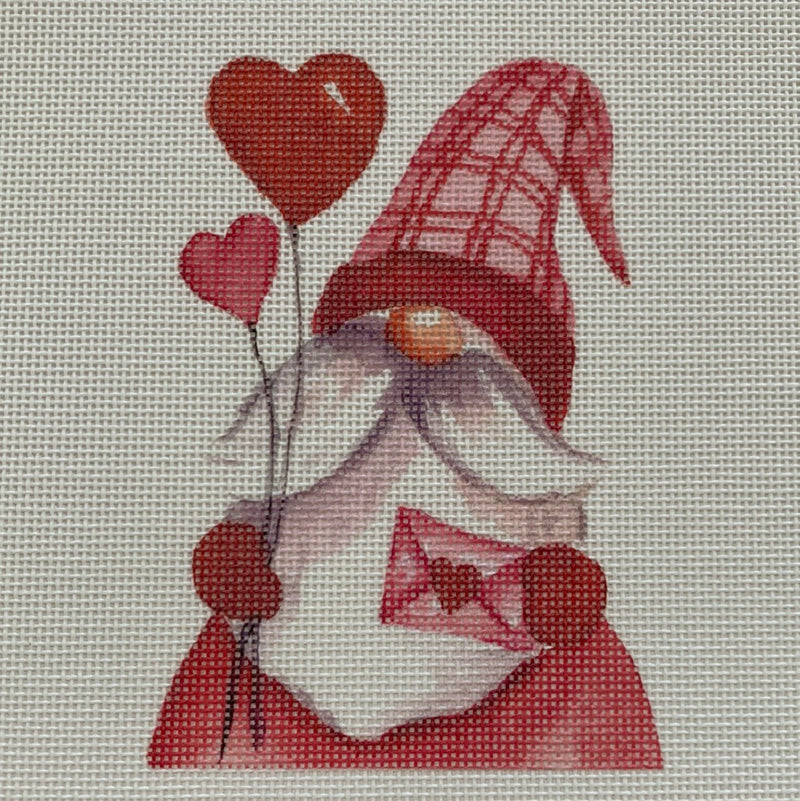 Gnome - Heart Balloons