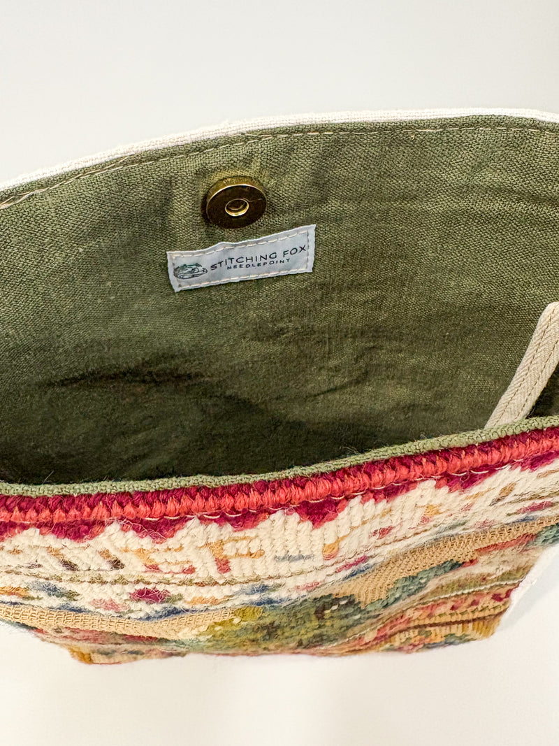 Small Sampler Crossbody - Bespoke Needlepoint Bag Collection