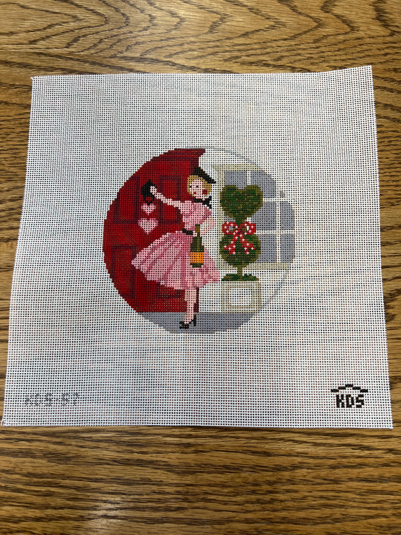 Kirkland Design ·  Betty Loves Valentine's Day Canvas and Stitch Guide