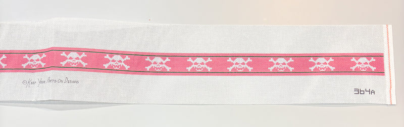 Skull - Pink Background