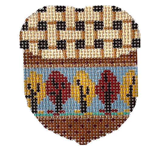 Woven Cap/Shaker Tree Mini Acorn