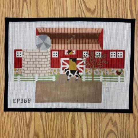 Barn with Cow, Brick Cover