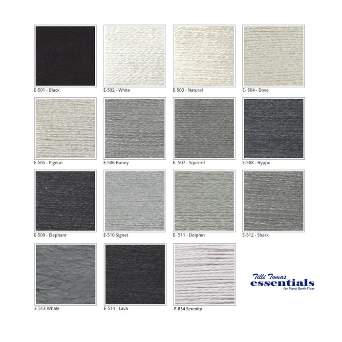 Essentials - Whites, Grays, & Blacks