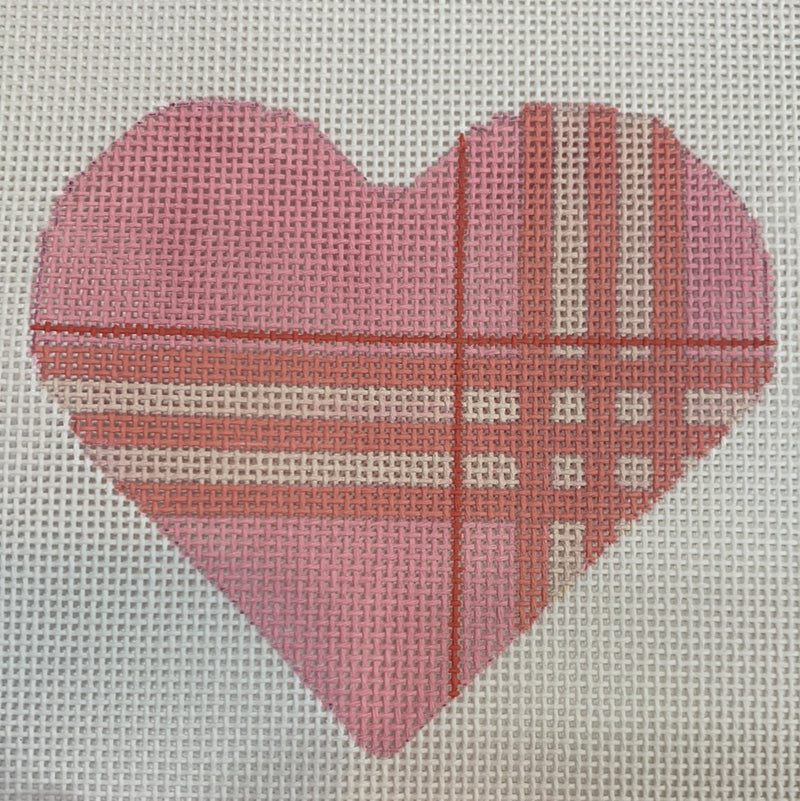 Brit Plaid Heart