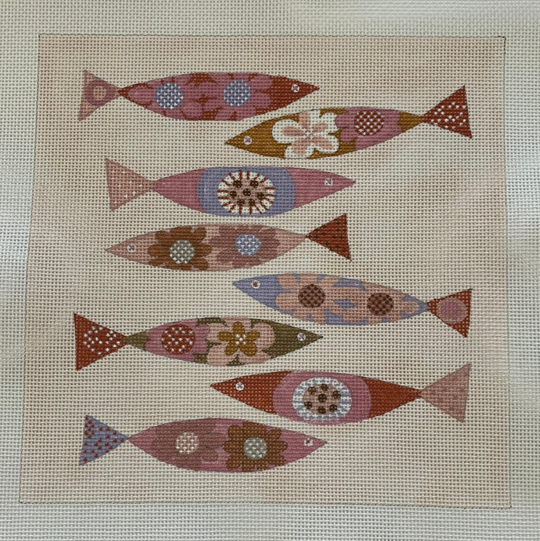 Floral Fish — Stitching Fox