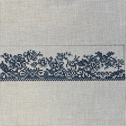 Kate Woodward ·  Transferware Napkin Ring-Blue