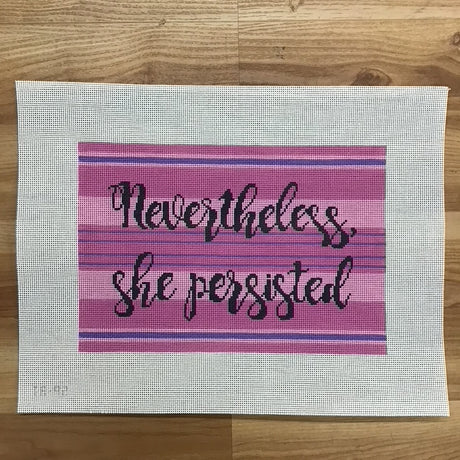Nevertheless She Persisted - Purple (13 mesh)