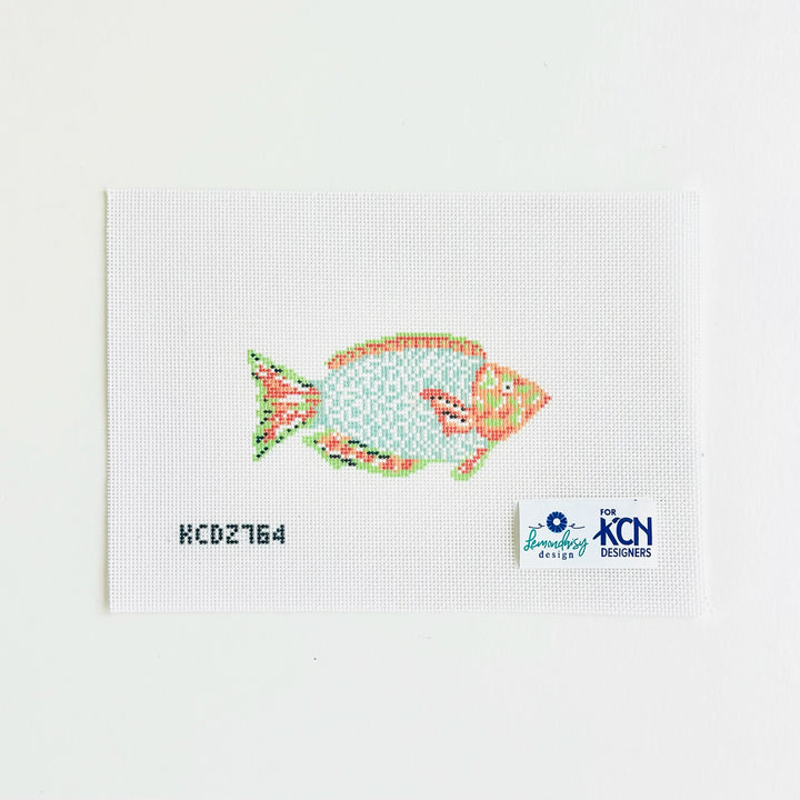 Green and Orange Parrotfish