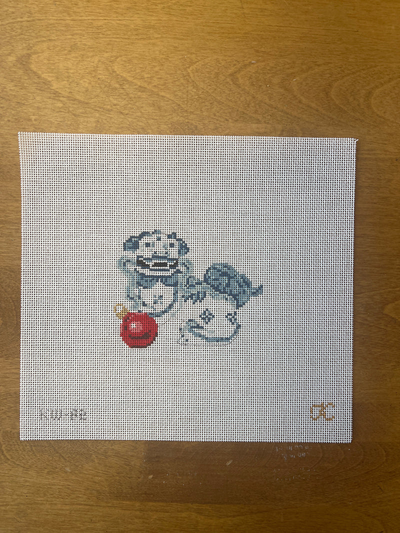 Kate Woodward ·  Foo Dog with Ornament