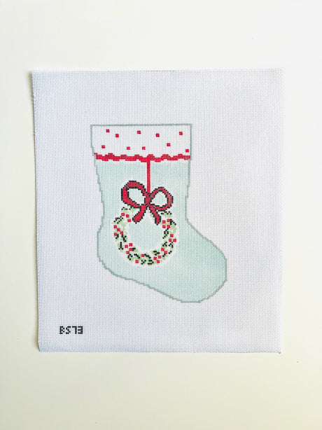 Wreath - Ornament Sized Stocking