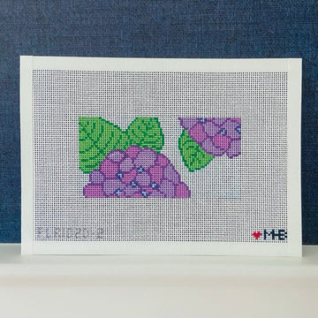Hydrangeas Purple 6X3