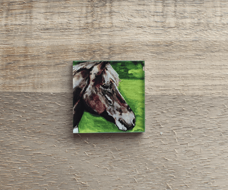 Flaxen Chestnut Horse Needleminder