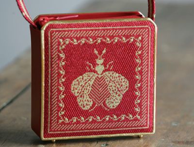 3 pc N's Bee Bag - red and gold