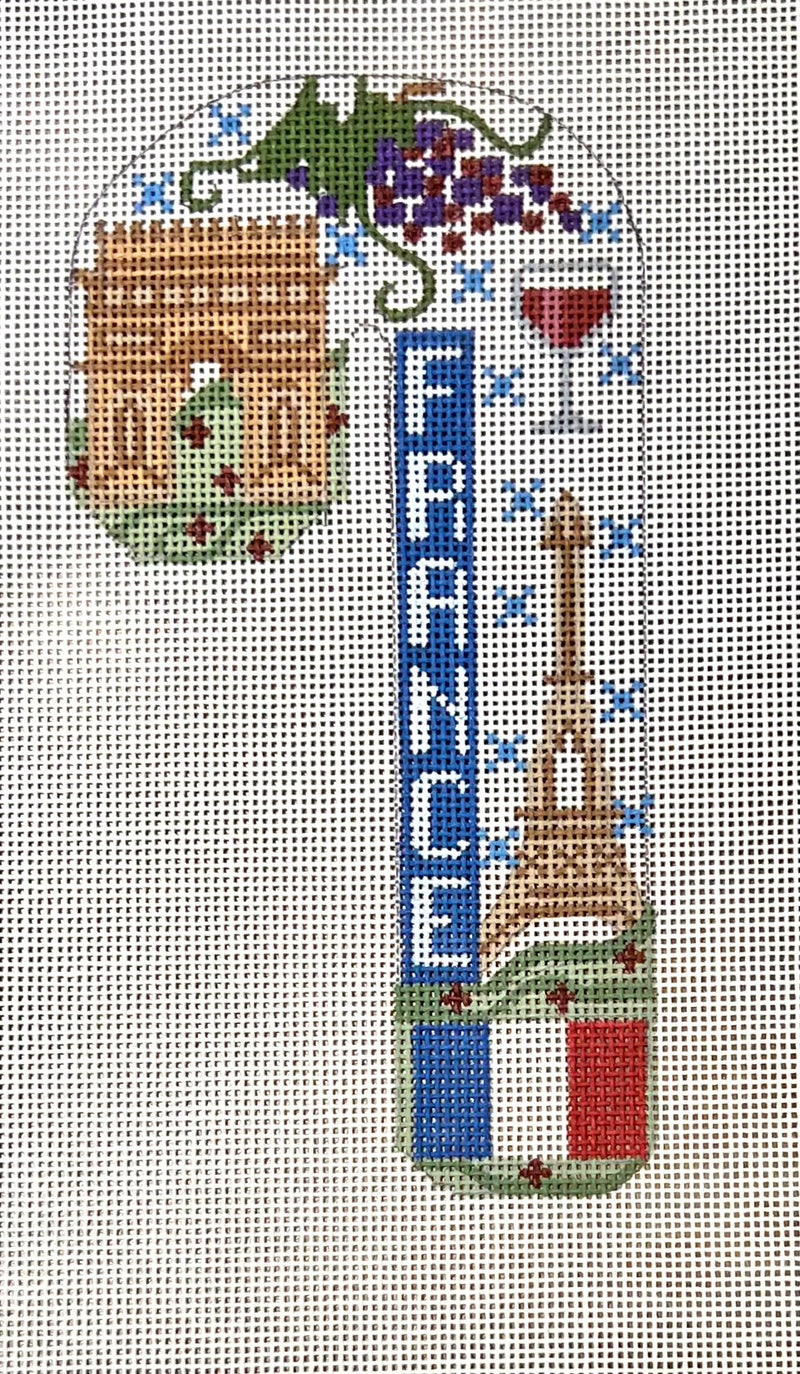 Travel Candy Cane - France