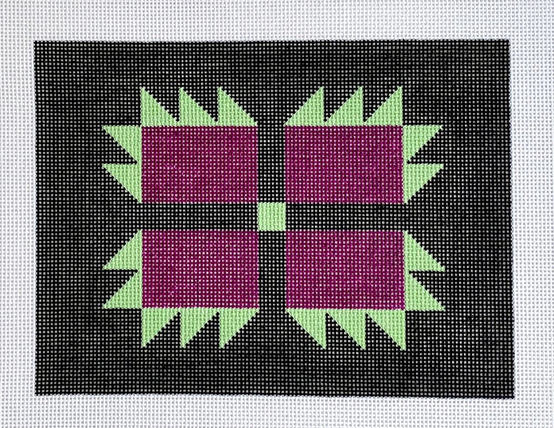 Bear Paw Clutch - Grape + Lime