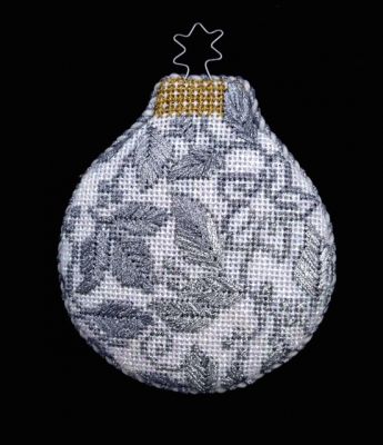 Teri's Silver Reflection Bauble