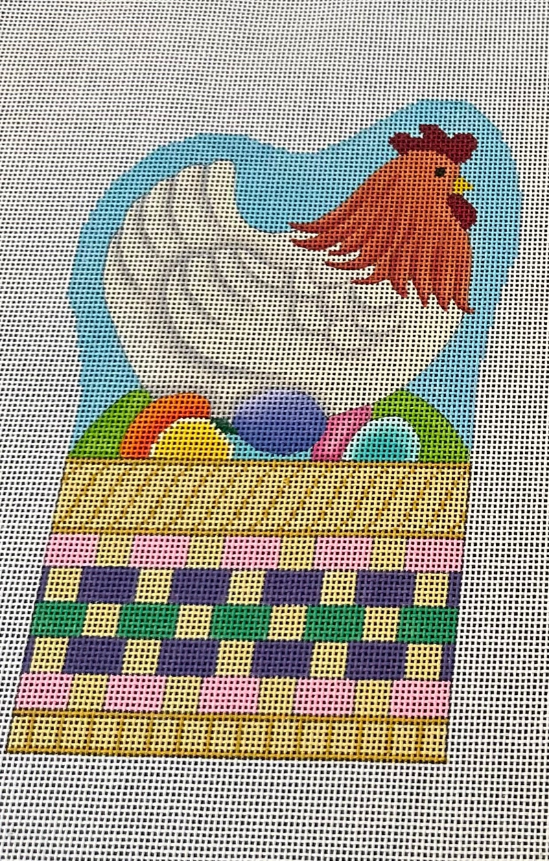Hen on Nest (Front Only)