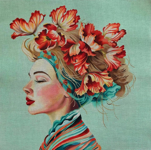 Lady W Parrot Tulips