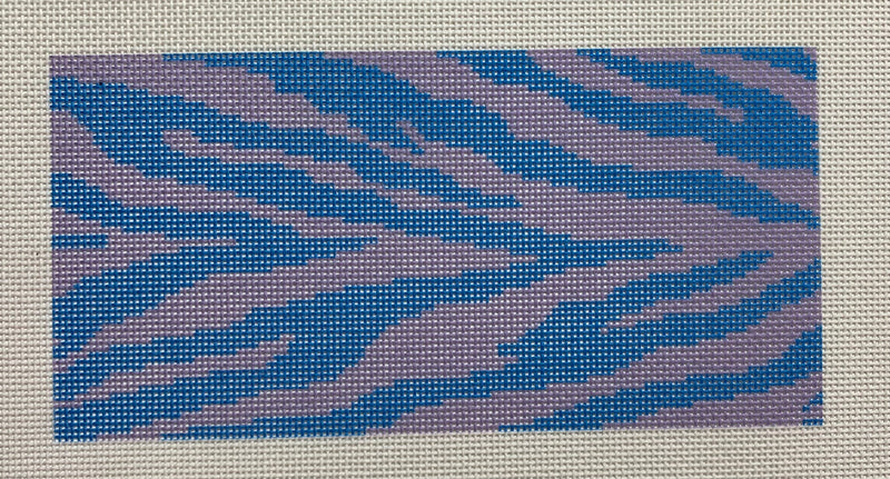 Zebra Stripes - Purple & Blue