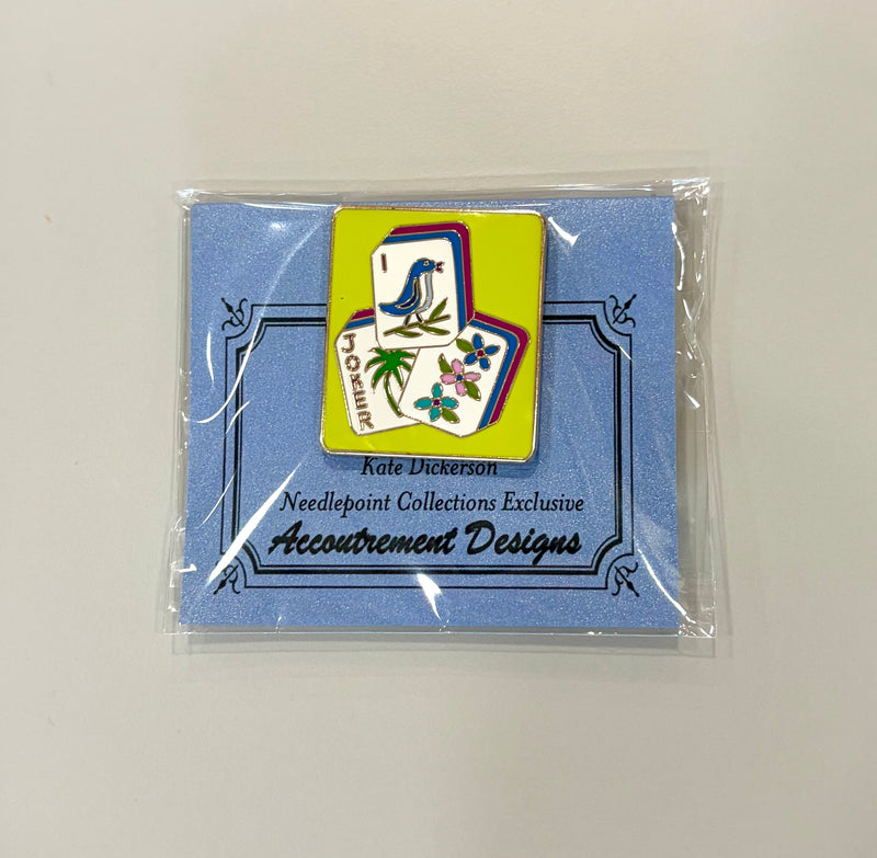 Kate Dickerson Mahjong Tiles Needleminder - Green