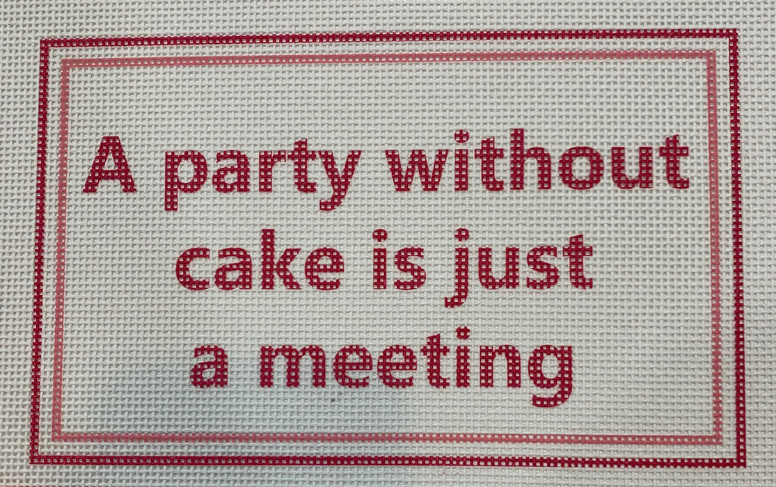 A Party Without Cake