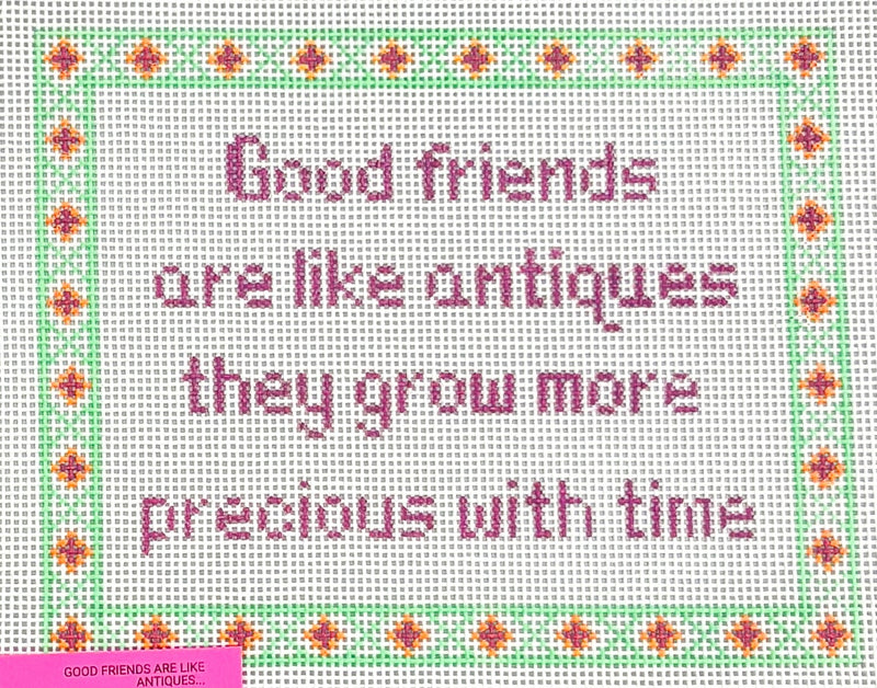 Good friends are like antiques...