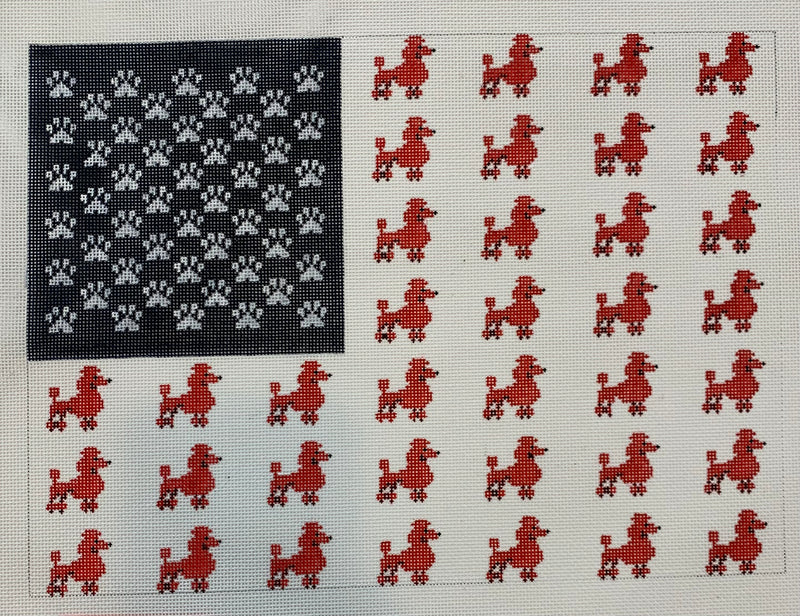 Poodle Flag
