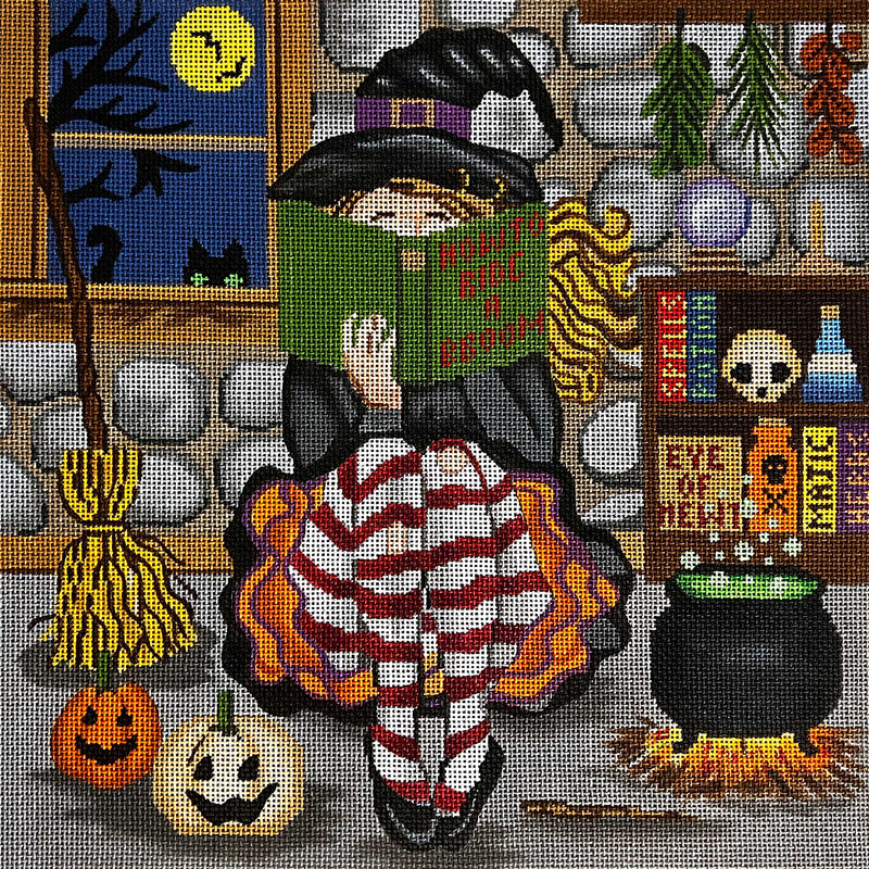 Stitching Girl - Witch