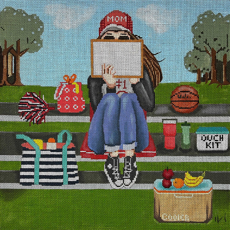 Stitching Girl - Basketball Mom