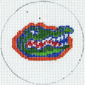 Needlepoint Flask - Canvas & Leather Kit