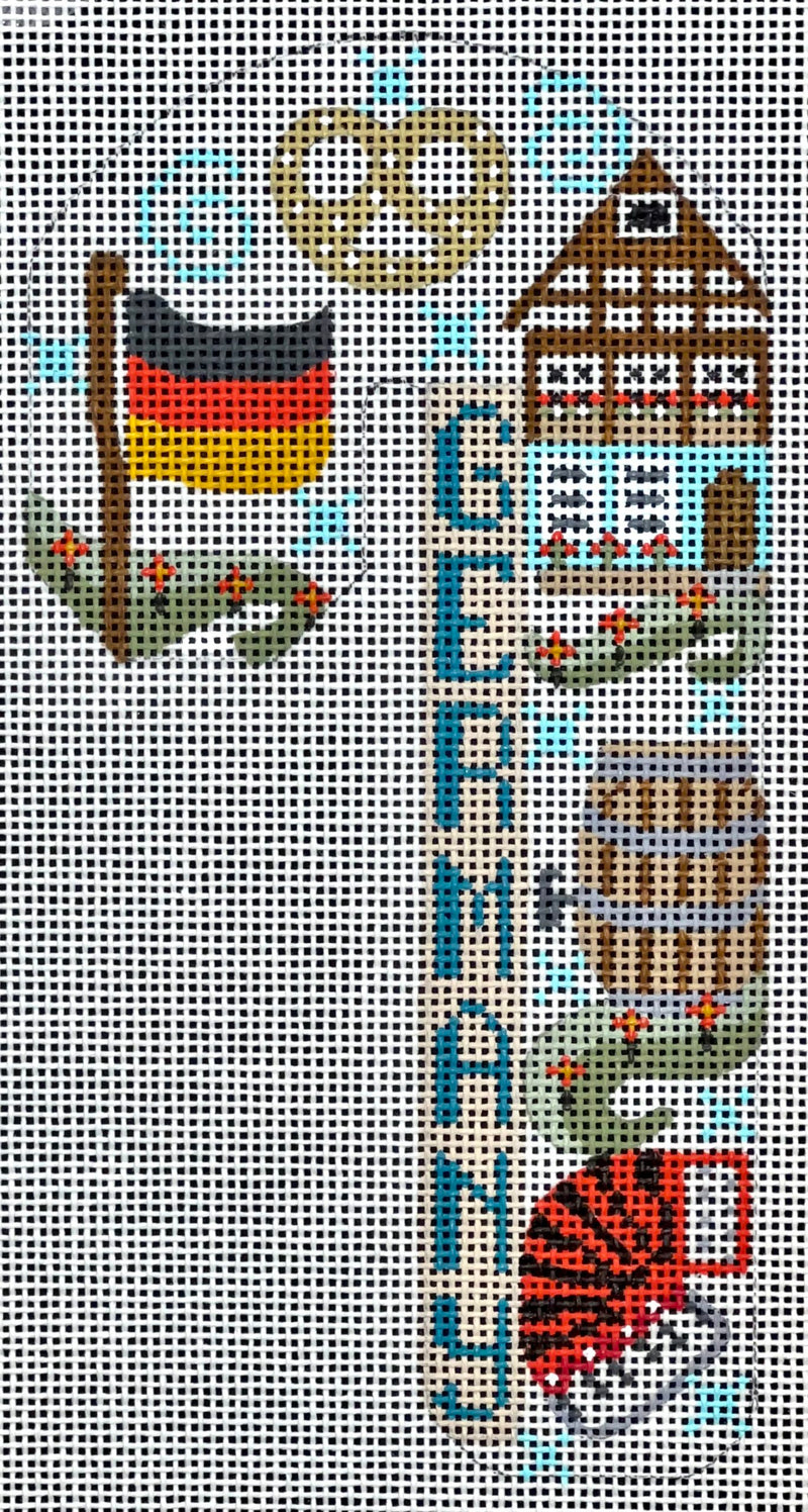 Travel Candy Cane - Germany